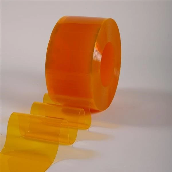 PVC Strip Curtain Of Orange (A Plastic Curtain)