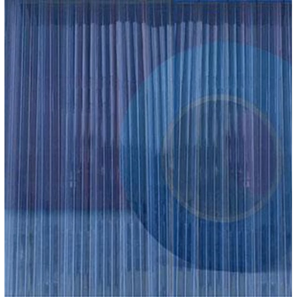 PVC STRIP CURTAIN DOUBLE RIBBED CLEAR