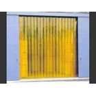 Tirai PVC Curtain Industri Warna Kuning 8