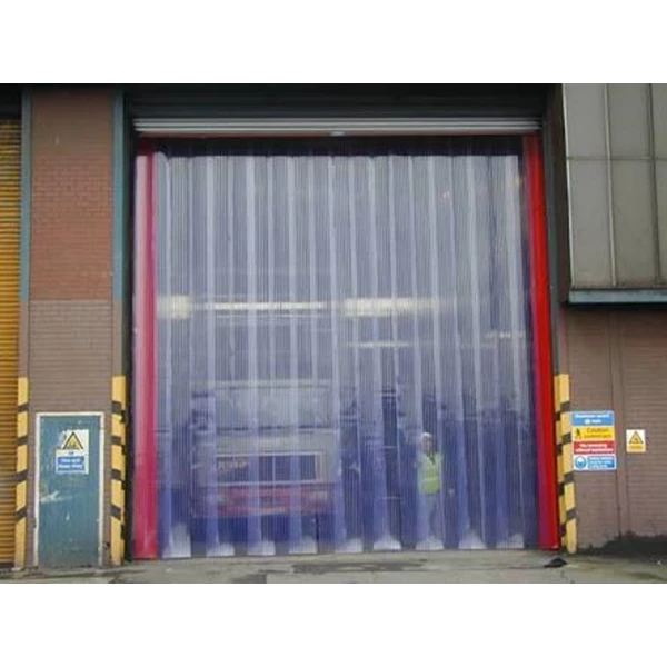 Yellow Color Industrial PVC Curtain